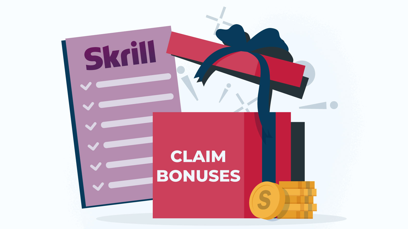 Claim Skrill casino bonuses