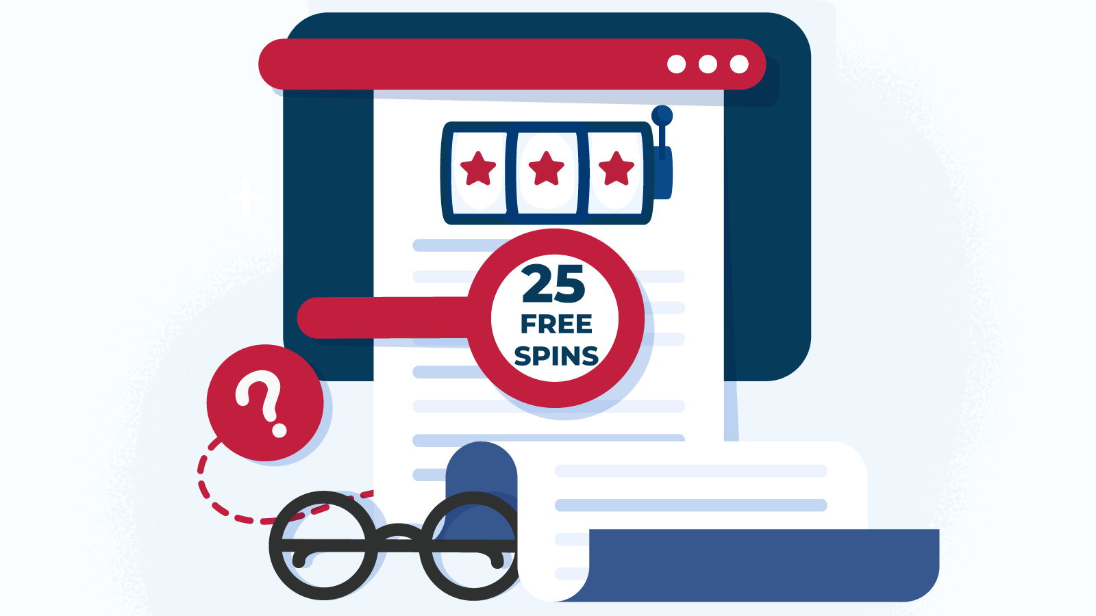 Claiming 25 free spins bonuses