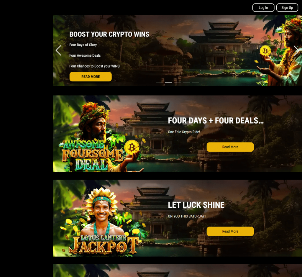 Lake Palace Casino Desktop Preview 2
