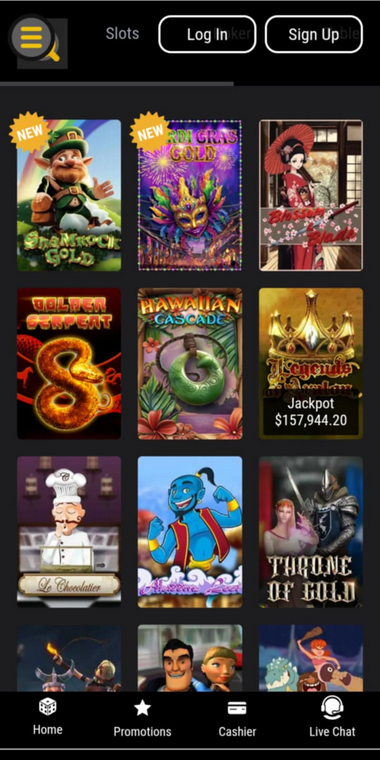 Live Casinos Mobile Preview 2 Live Casinos Mobile Preview 2
