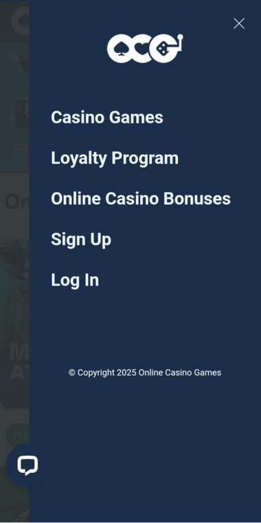 OCG Casino Mobile Preview 2